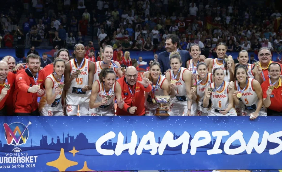 España campeona de Europa en baloncesto femenino