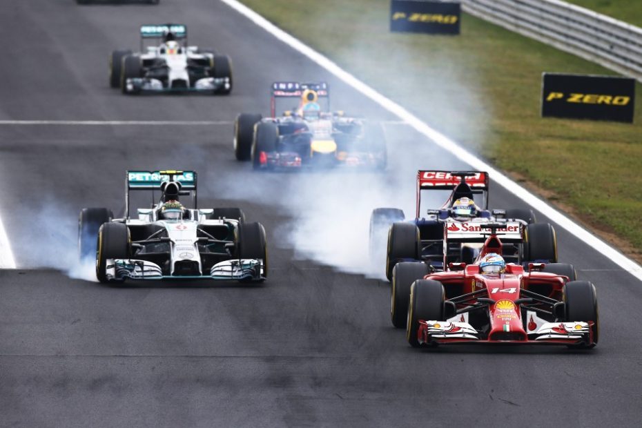 Análisis de los pilotos de fórmula 1 en 2014