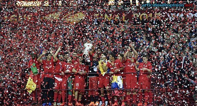 El Sevilla gana la Europa League y jugará Champions