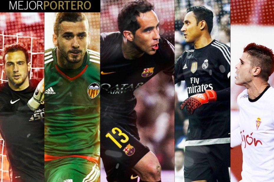 Los porteros de la liga BBVA 2015-16