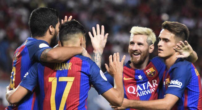 El Barcelona gana la Supercopa de España 2016