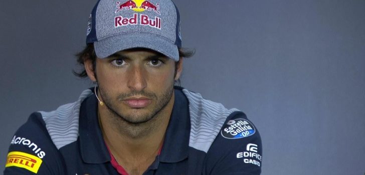 Carlos Sainz Jr no está contento en Toro Rosso