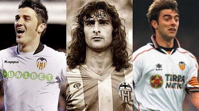 Los mejores delanteros de la historia del Valencia